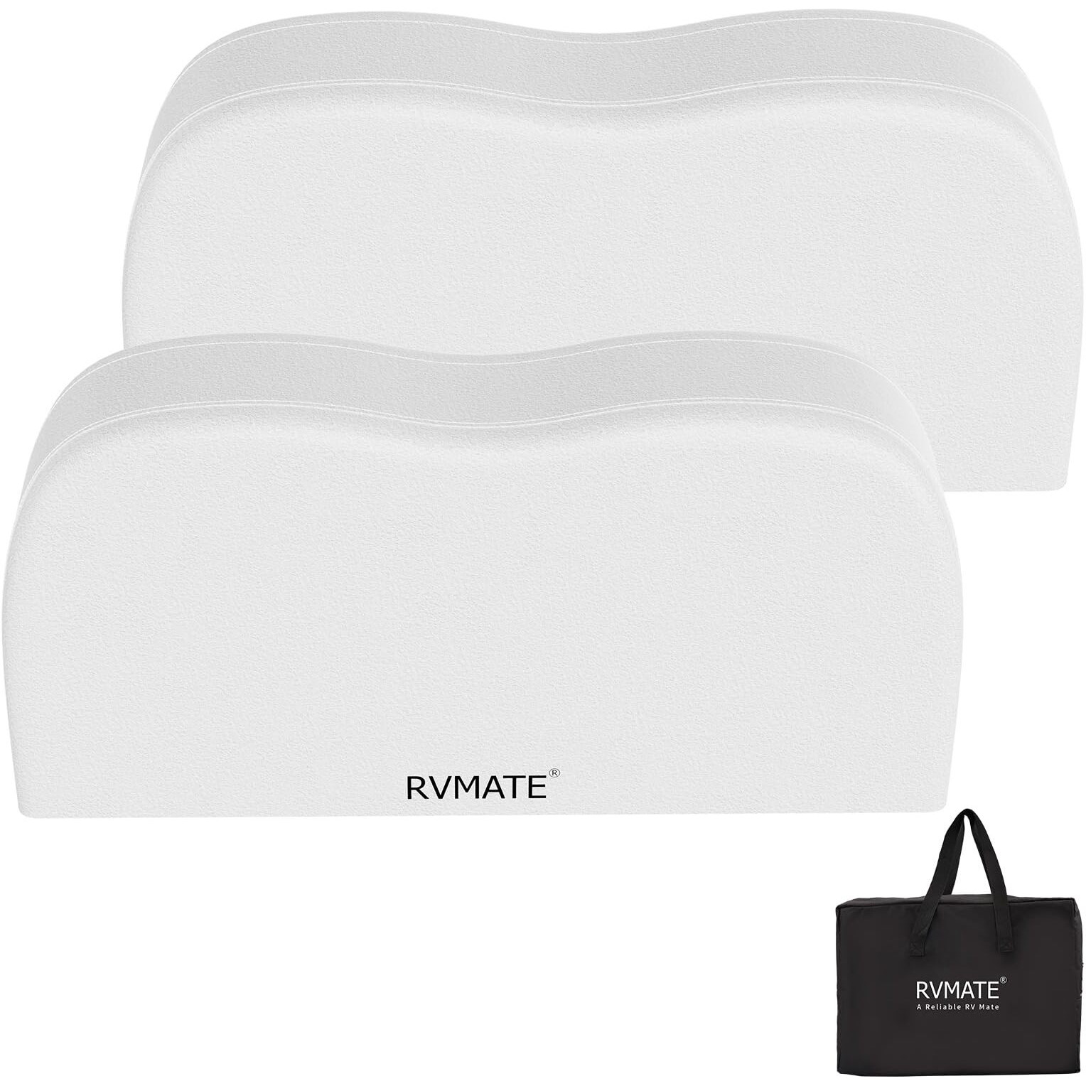 Rvmate Rv Tire Covers  Dual Axle Wheel Cover (2 Pack) Fits 30""-33"" Diameter Tires  Waterproof Anti-Uv White Dual Tire Covers Rv Accessories For Truck/Trailer