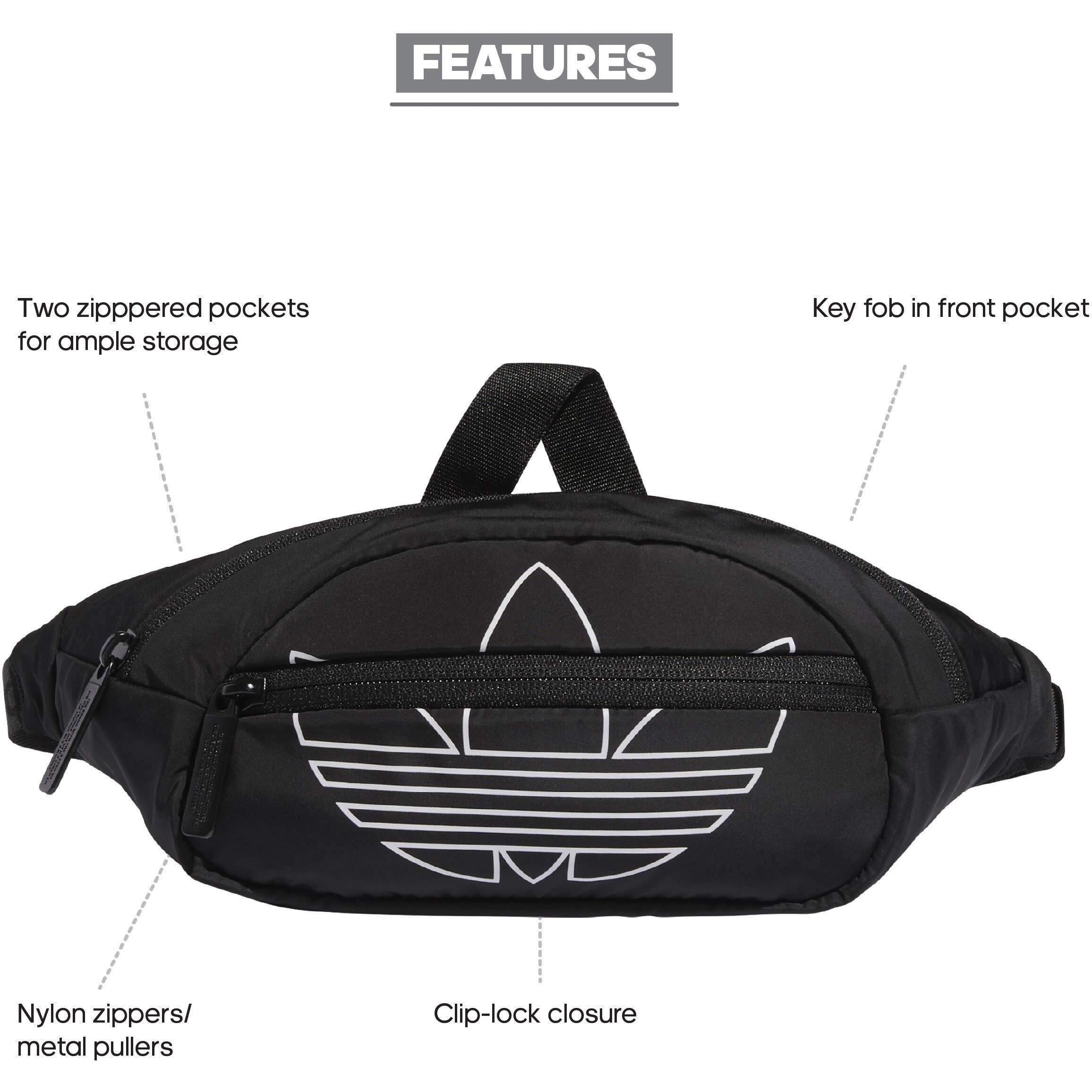 Adidas Originals National Waist Pack  Black F23  One Size