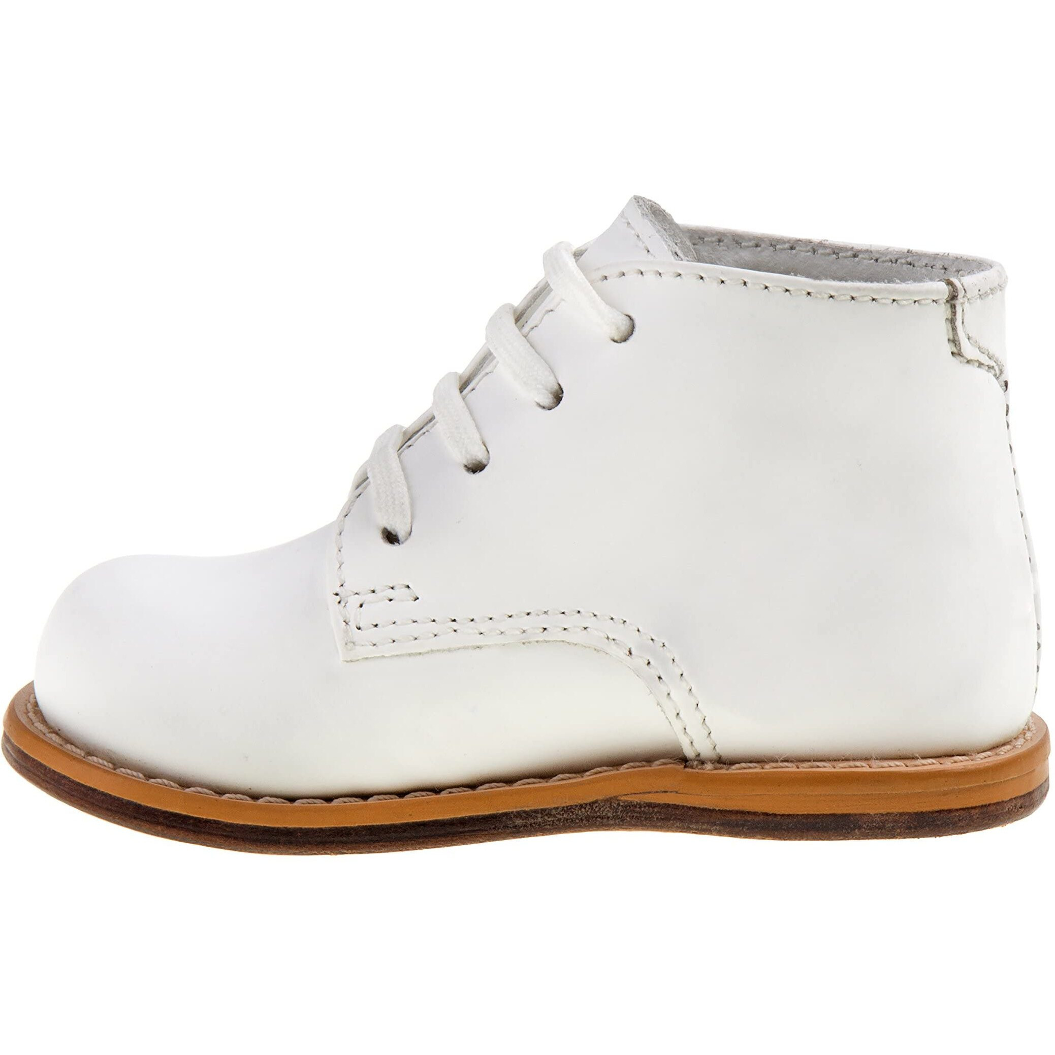 Josmo Baby Unisex Walking Shoes First Walker  Baby First Walker Shoes - White (Size 5.5 Toddler)