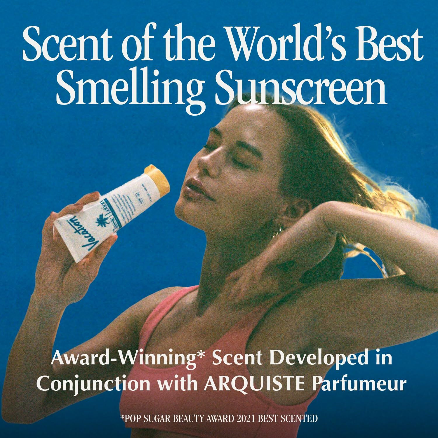 Vacation Hanging Air Freshener  Award-Winning Signature Sunscreen Scent  Deodorizer For Car  Home & Office (Pack Of 3)