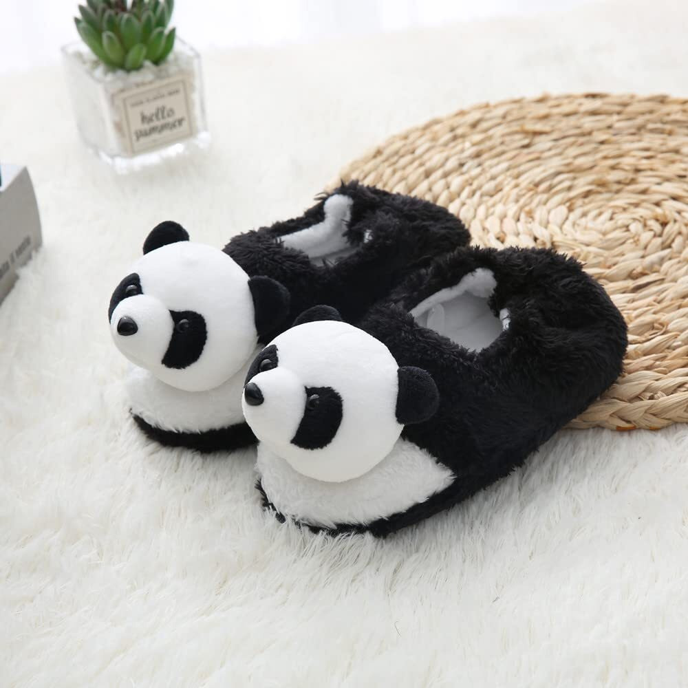 Csfry Toddler Girls Boyspanda Slipper Indoor Us11-12