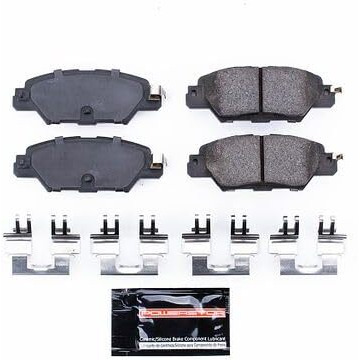 Power Stop Z23-1846 Rear Z23 Evolution Sport Carbon Fiber Infused Ceramic Brake Pads With Hardware For Mazda Cx-5 2016-2023 [Model Specific]