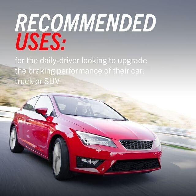 Power Stop Z23-1846 Rear Z23 Evolution Sport Carbon Fiber Infused Ceramic Brake Pads With Hardware For Mazda Cx-5 2016-2023 [Model Specific]