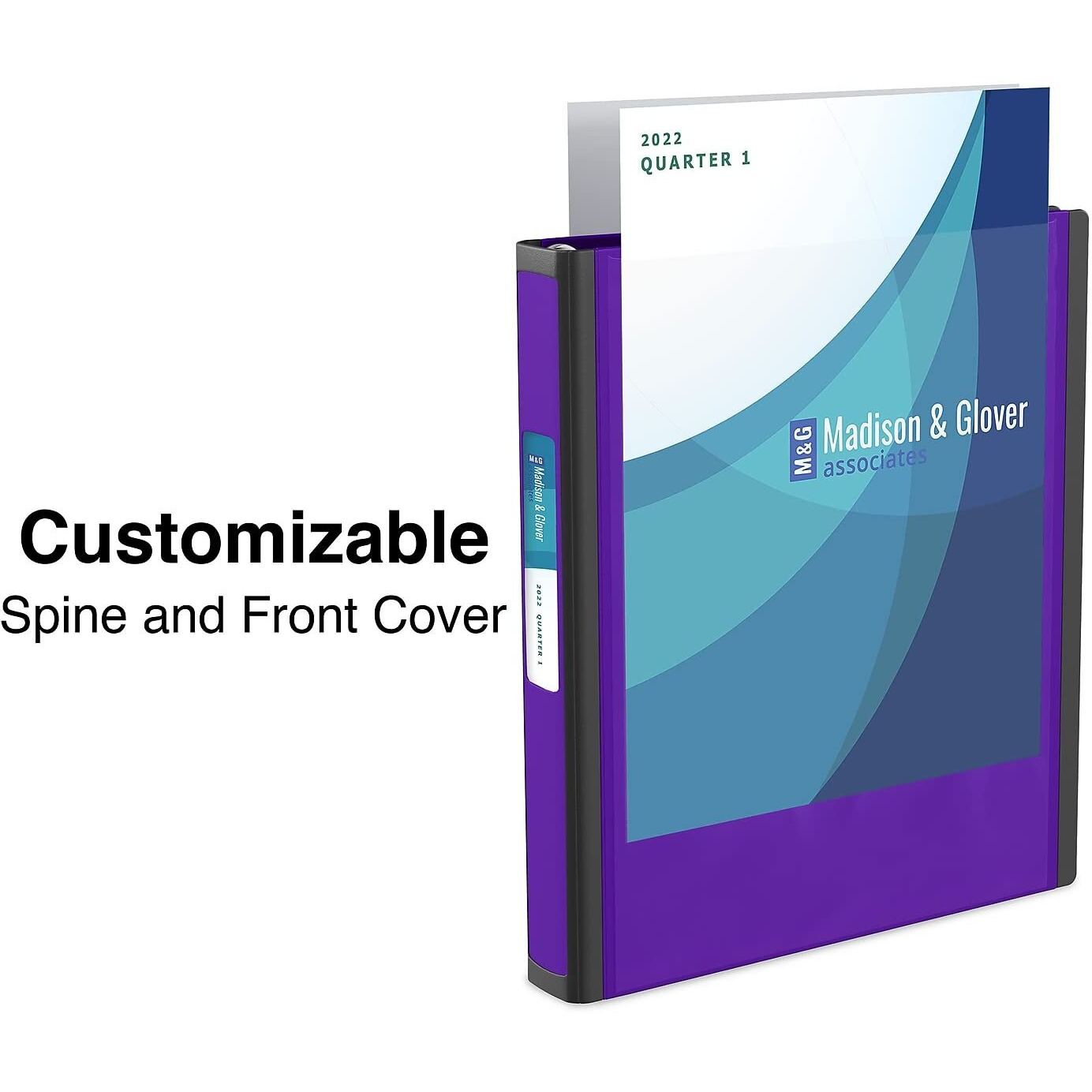 Staples 827604 1.5-Inch 3-Ring Better Binder Purple (19061)