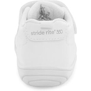 Stride Rite 360 Unisex Child Taye 2.0 First Walker Shoe  White  5 Toddler Us