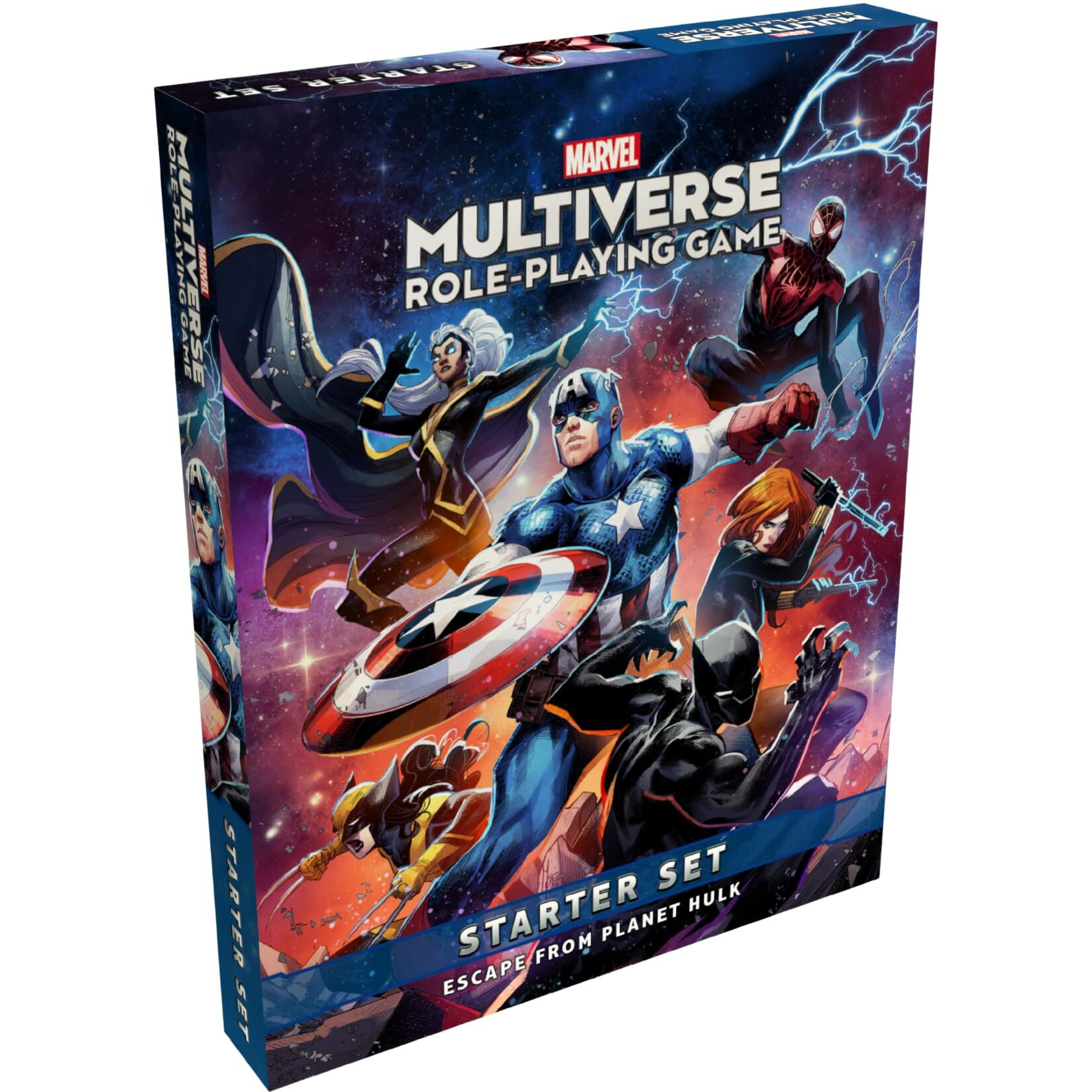 Marvel Multiverse Rpg Escape From Planet Hulk Starter Set - Action-Packed Superhero Roleplaying Game  Strategy Game For Kids & Adults  Ages 12+  2-7 Players  4 Hour Playtime  Made By Cmon