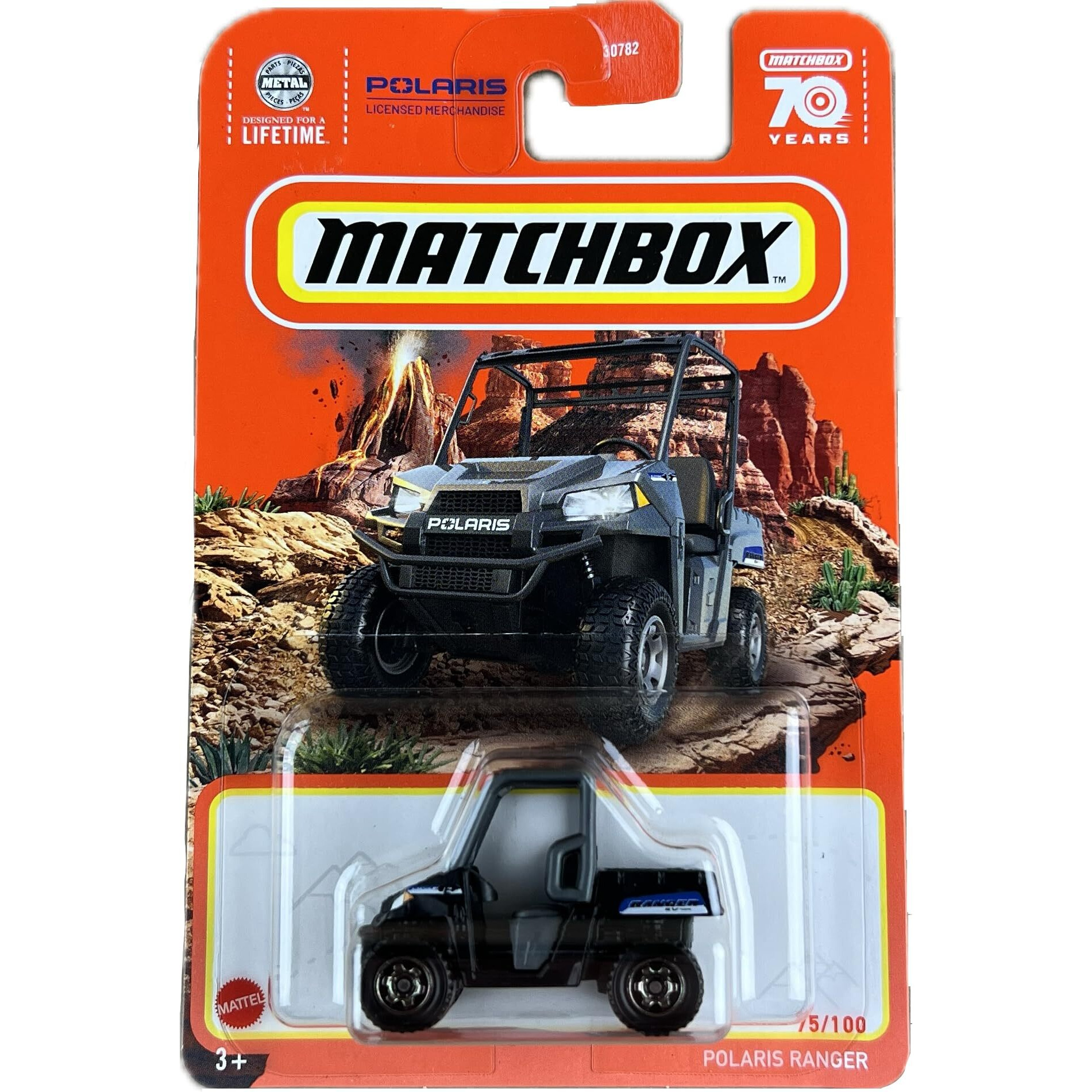 Matchbox Polaris Ranger [Black] Black 75/100