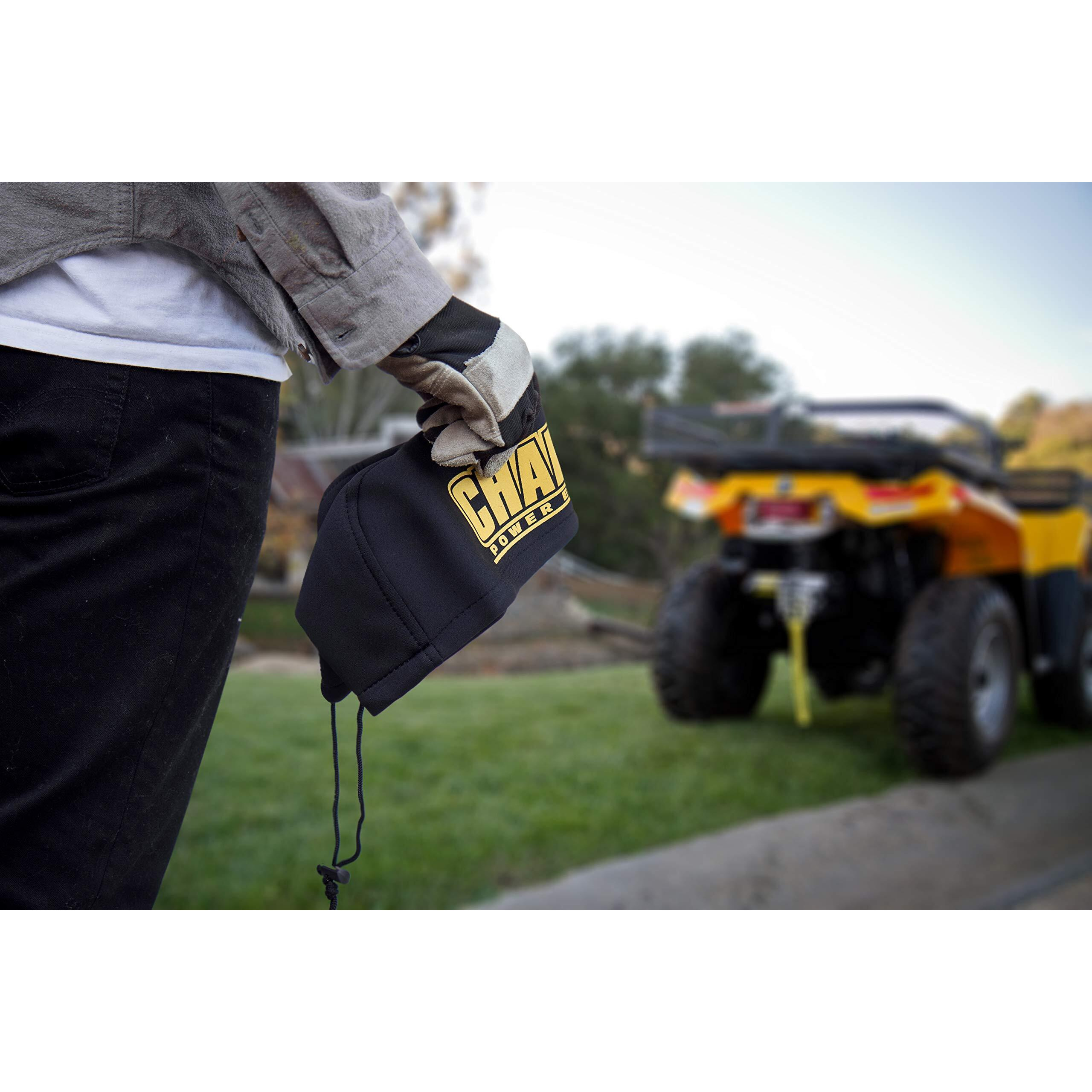 Champion Weather-Resistant Neoprene Storage Cover For Winches 4000-5000 Lb.