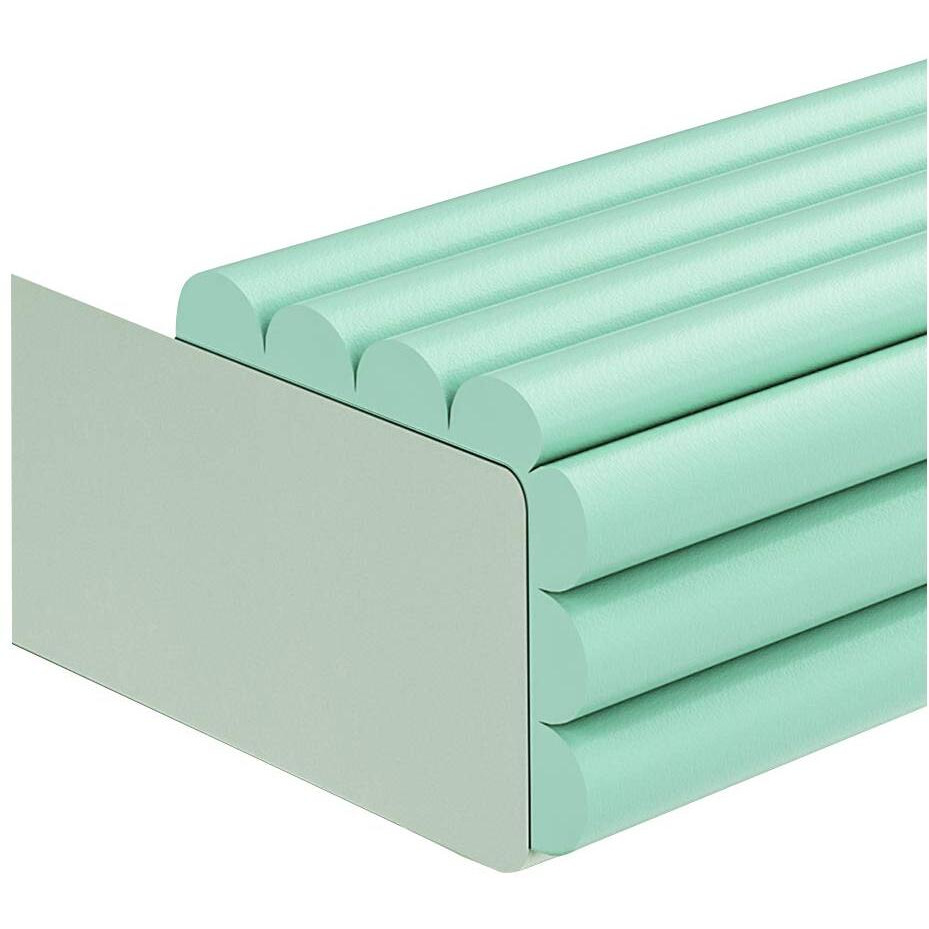 Multifunctional Foam Baby Safety Edge & Corner Covers Guards Child Safety Bumper Strip Baby Proofing Edge Protector Suitable For Glass Table Furniture Fireplace 6.5 Ft/2M (Pink)