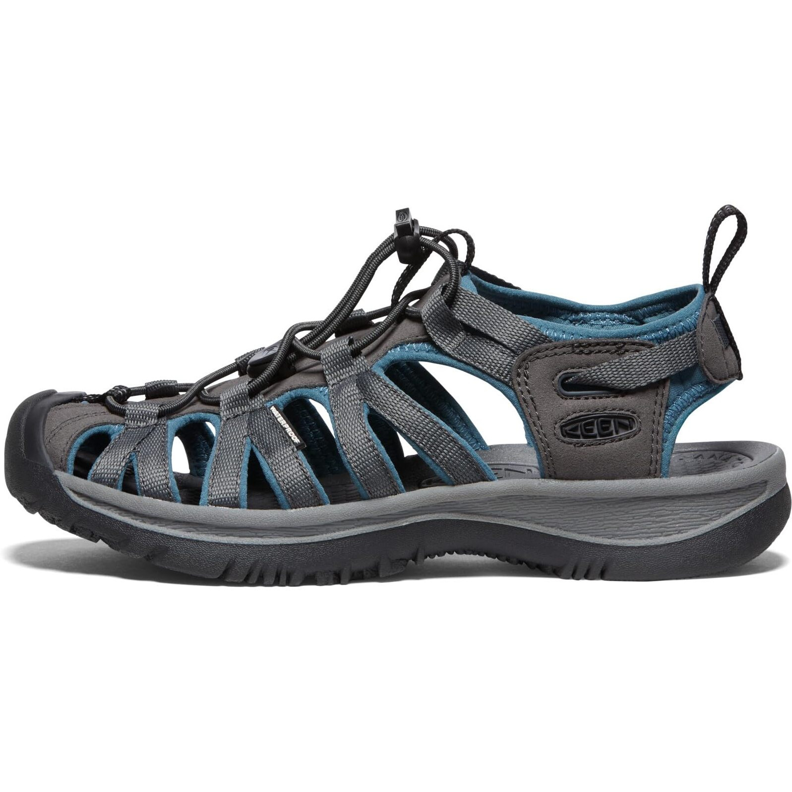 Keen Women's Whisper Closed Toe Durable Comfortable Easy On Washable Adventure Sandals