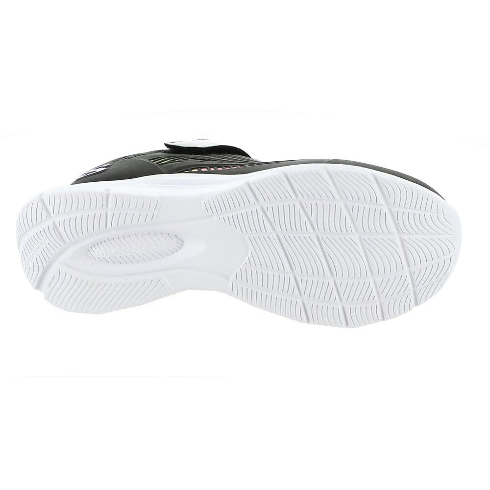 Skechers Girls Jumpsters 2.0-Blurred Dream Sneaker  Black/Multi  1 Little Kid