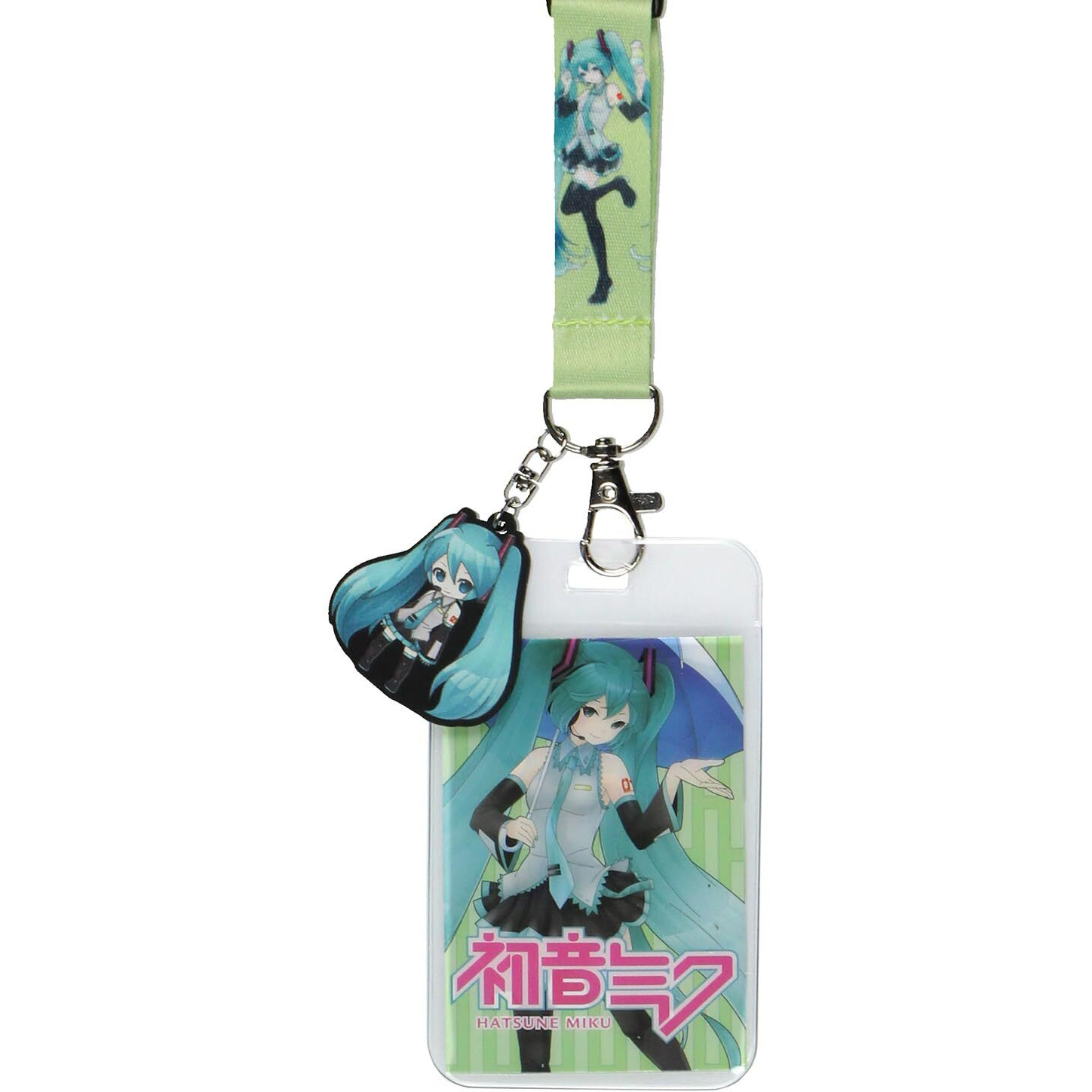 Hatsune Miku Merch Wristlet Keychain Lanyard Hand Wrist Lanyard Strap For Keys  Id Badge Holder  Wallet  Cell Phone