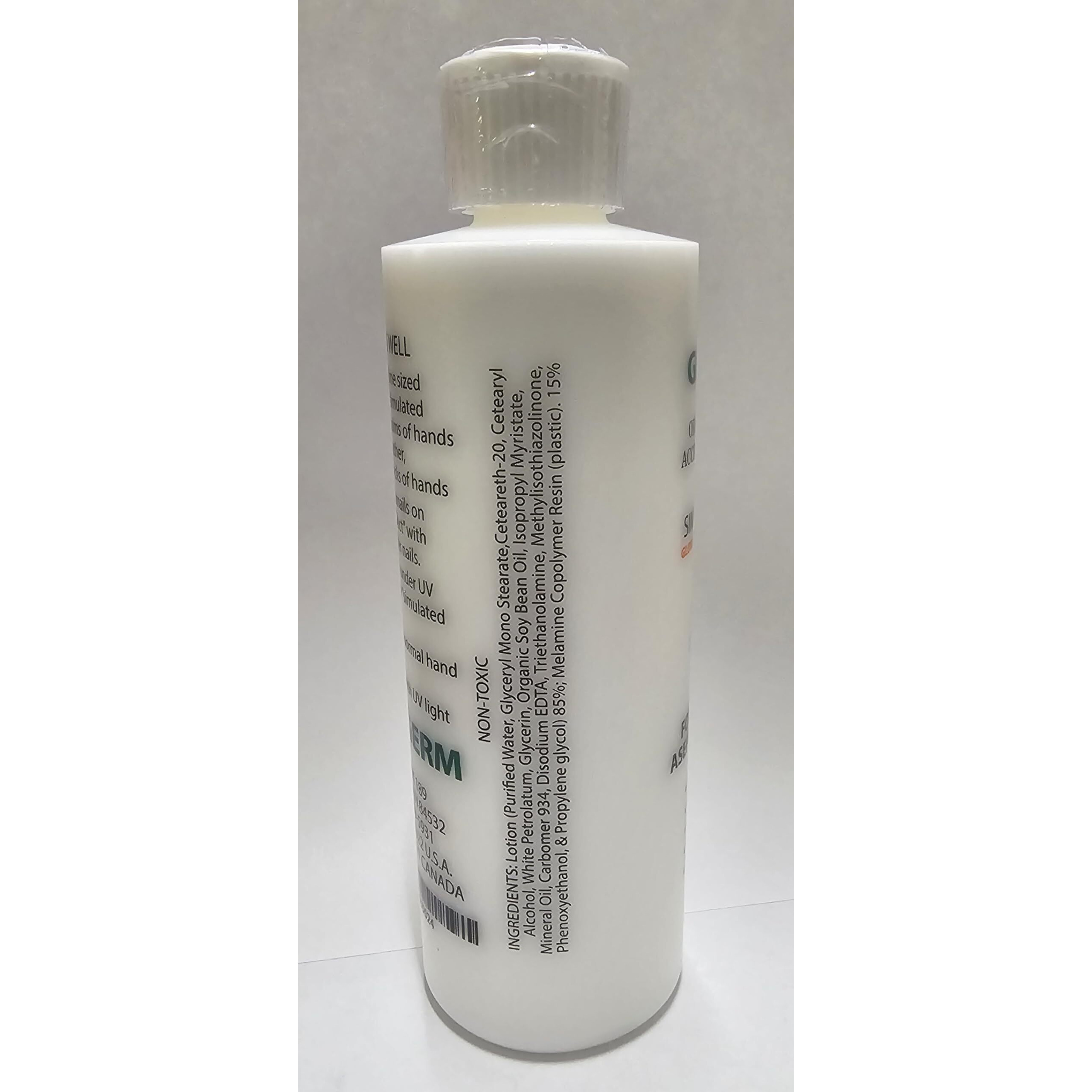 Glo Germ Gel 8 Ounce Two Pack Double Pack Glo Germ Gel (16 Oz) - Gel Lotion Based Simulated Germs - Helps Promote Better Hand Washing Habits - Training For Aseptic Techniques - Two Pack