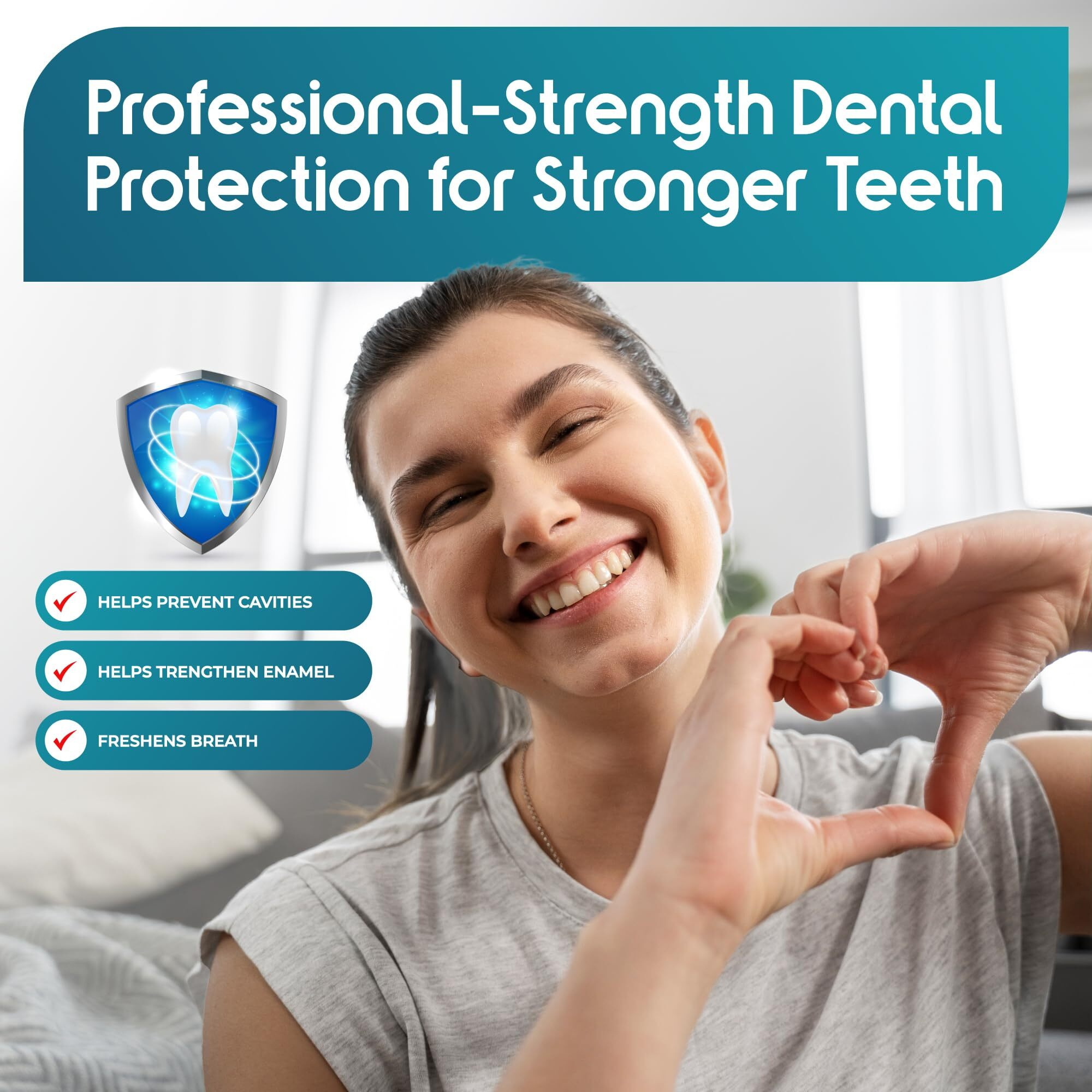 Iorinse Ac Anticavity Fluoride Mouthwash - Alcohol-Free Molecular Iodine Mouth Wash Fights Tooth Decay & Protects Enamel - Safe Mint Rinse For Sensitive Mouths - Potent Bad Breath Protection