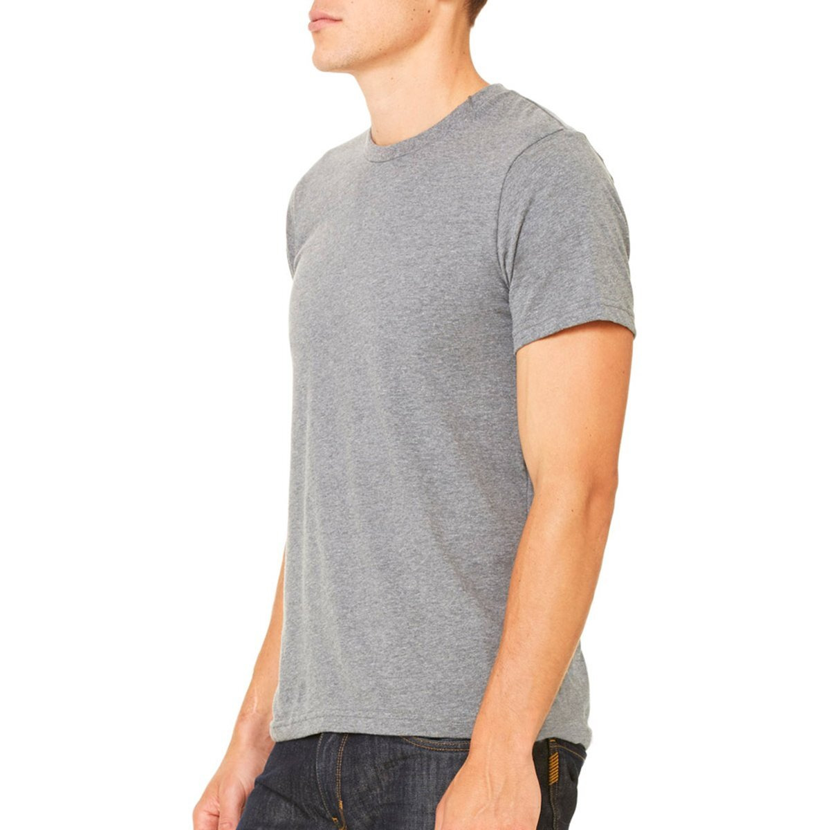 Bella+Canvas Unisex Jersey Short Sleeve Tee  Ash  X-Large