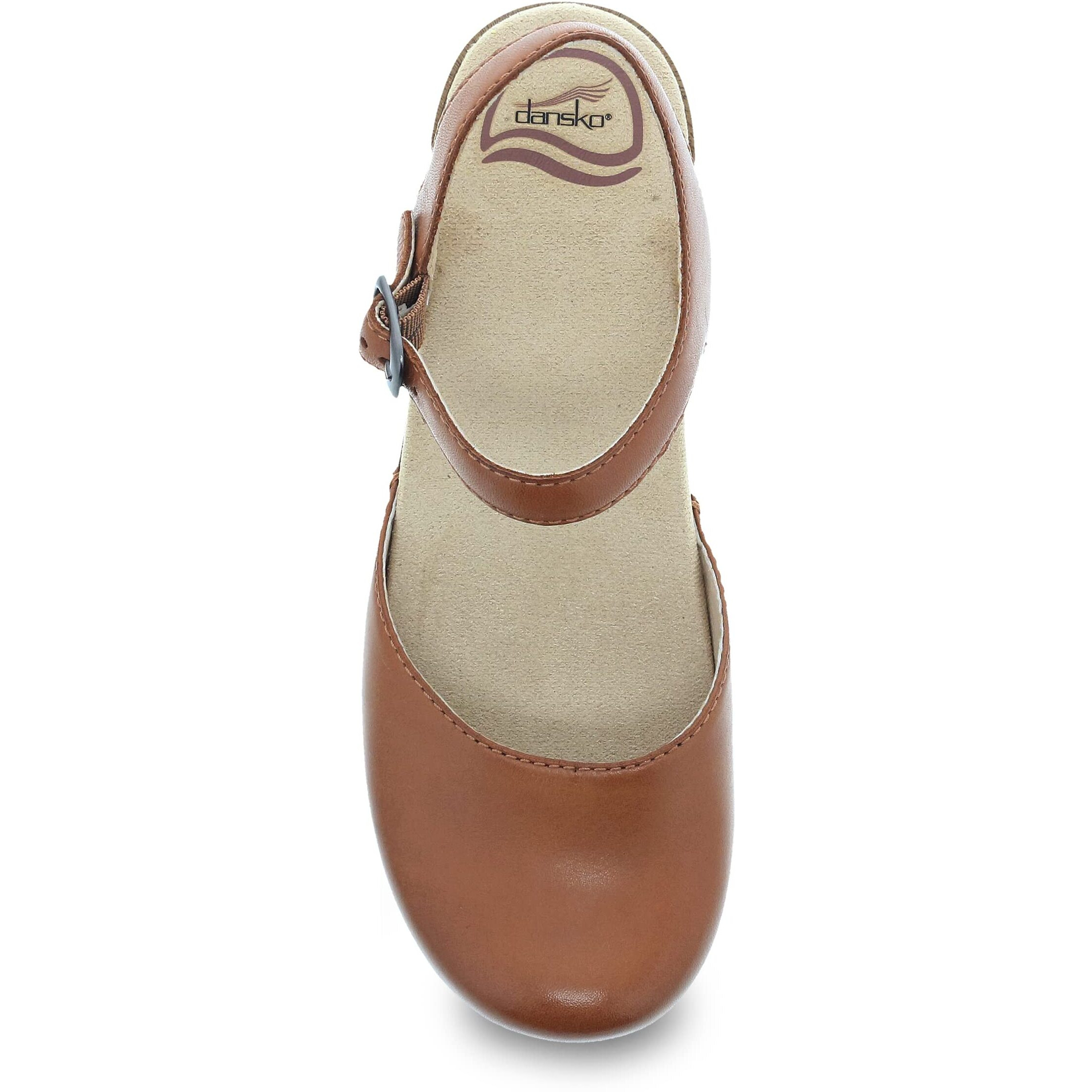 Dansko Sam Stylish Closed-Toe Sandal For Women - Lightweight With Added Arch Support - Durable Pu Outsole For Long-Lasting Wear And Comfort Camel 8.5-9 M Us