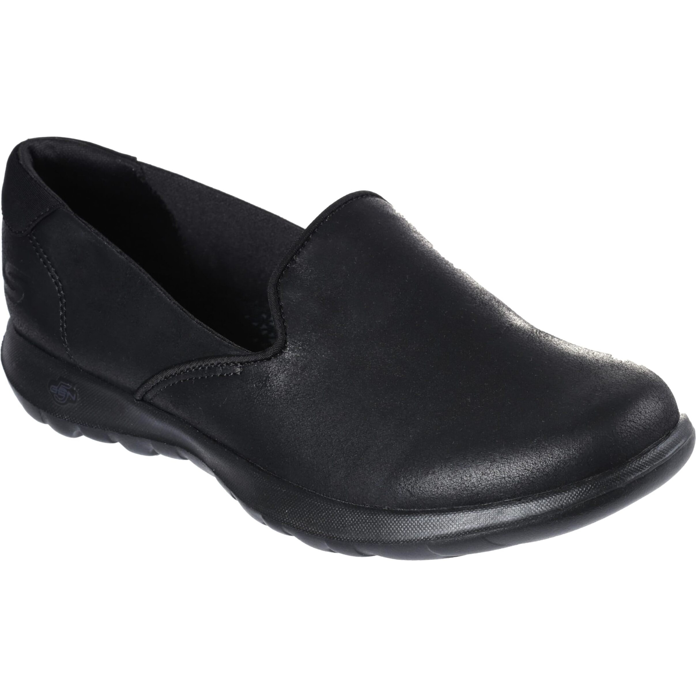 Skechers Women's Go Walk Lite-Queenly Loafer  Black  10 M Us