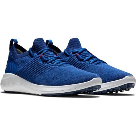 Footjoy Men's Fj Flex Xp Previous Season Style Golf Shoe  Royal  8