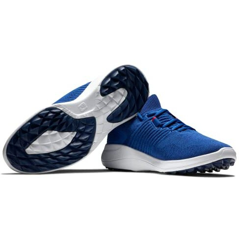 Footjoy Men's Fj Flex Xp Previous Season Style Golf Shoe  Royal  8