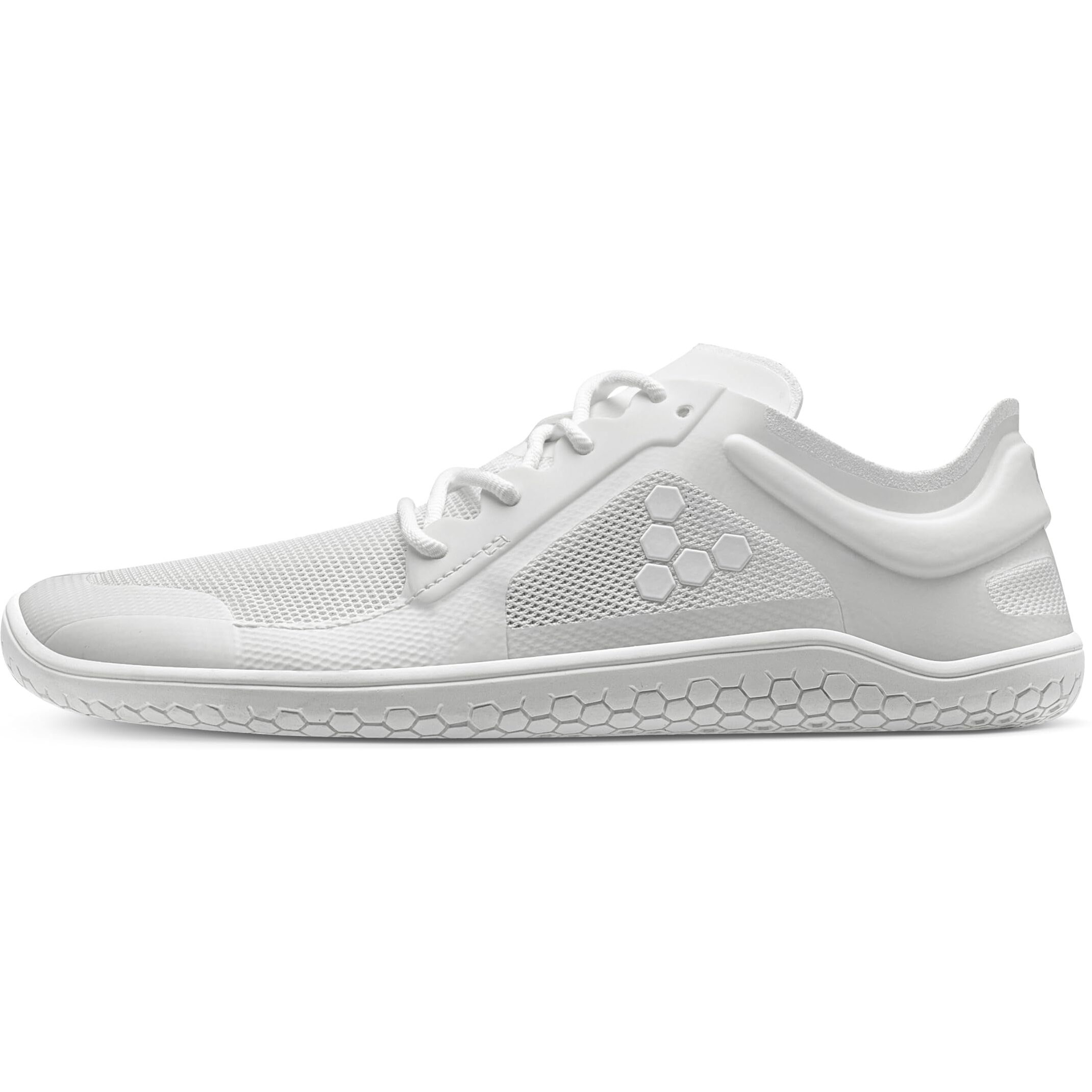 Vivobarefoot Primus Lite Iii Mens Barefoot Shoes | Build Strength  Balance & Mobility | Lightweight For Training & Running | Wide Fit Grounding Shoes | Vegan Bright White