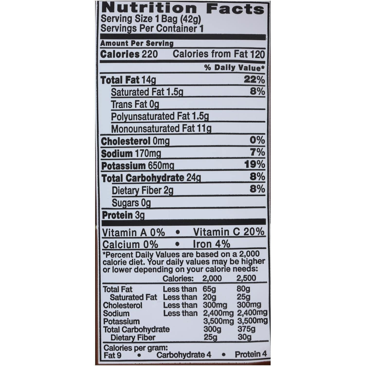 Sea Salt Potato Chips 1.50 Ounces (Case Of 24)