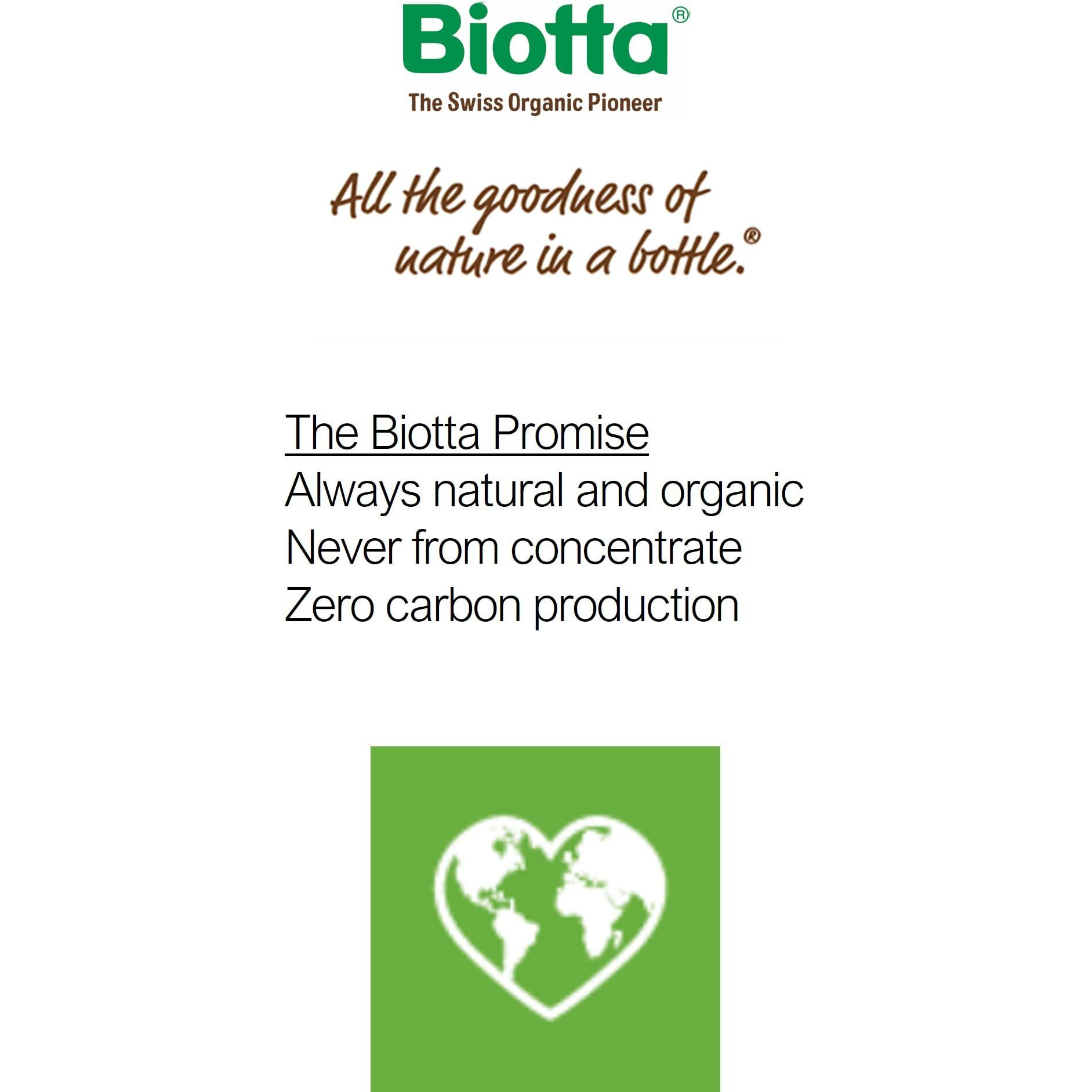 Biotta Organic Elderberry Juice - Naturally Sweetened Fruit Juice For Optimal Immune Support Function - With Immunity Boosting Elderberries - Good Source Of Potassium (16.9 Fl Oz, Pk Of 6)