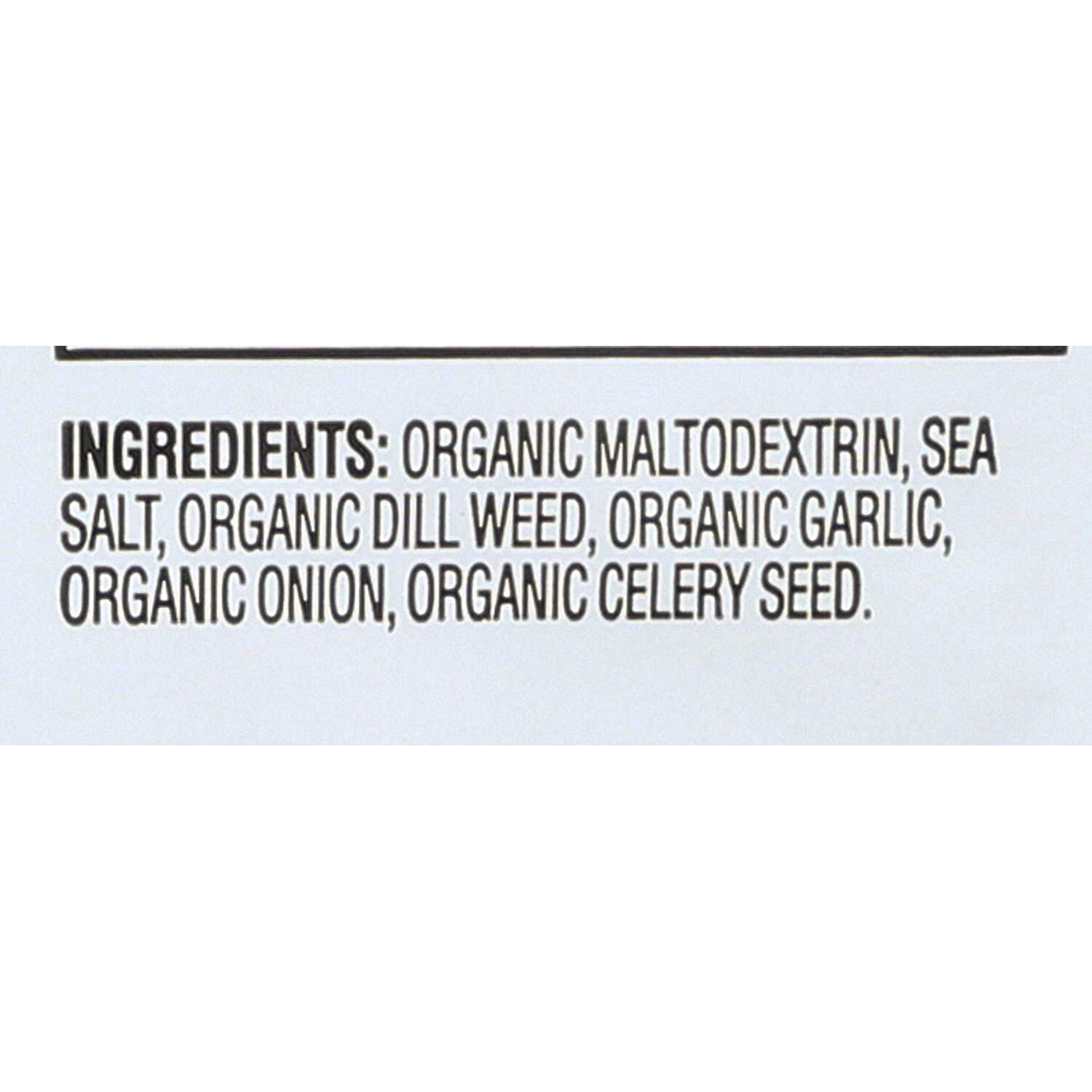 Simply Organic Creamy Dill Dip, Certified Organic, Gluten-Free | 0.7 Oz | Pack Of 3