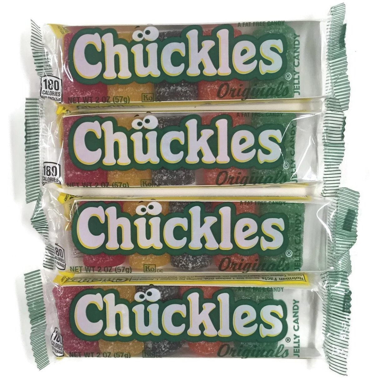 Chuckles Jelly Candy, 2 Oz. Packs (Set Of 4)