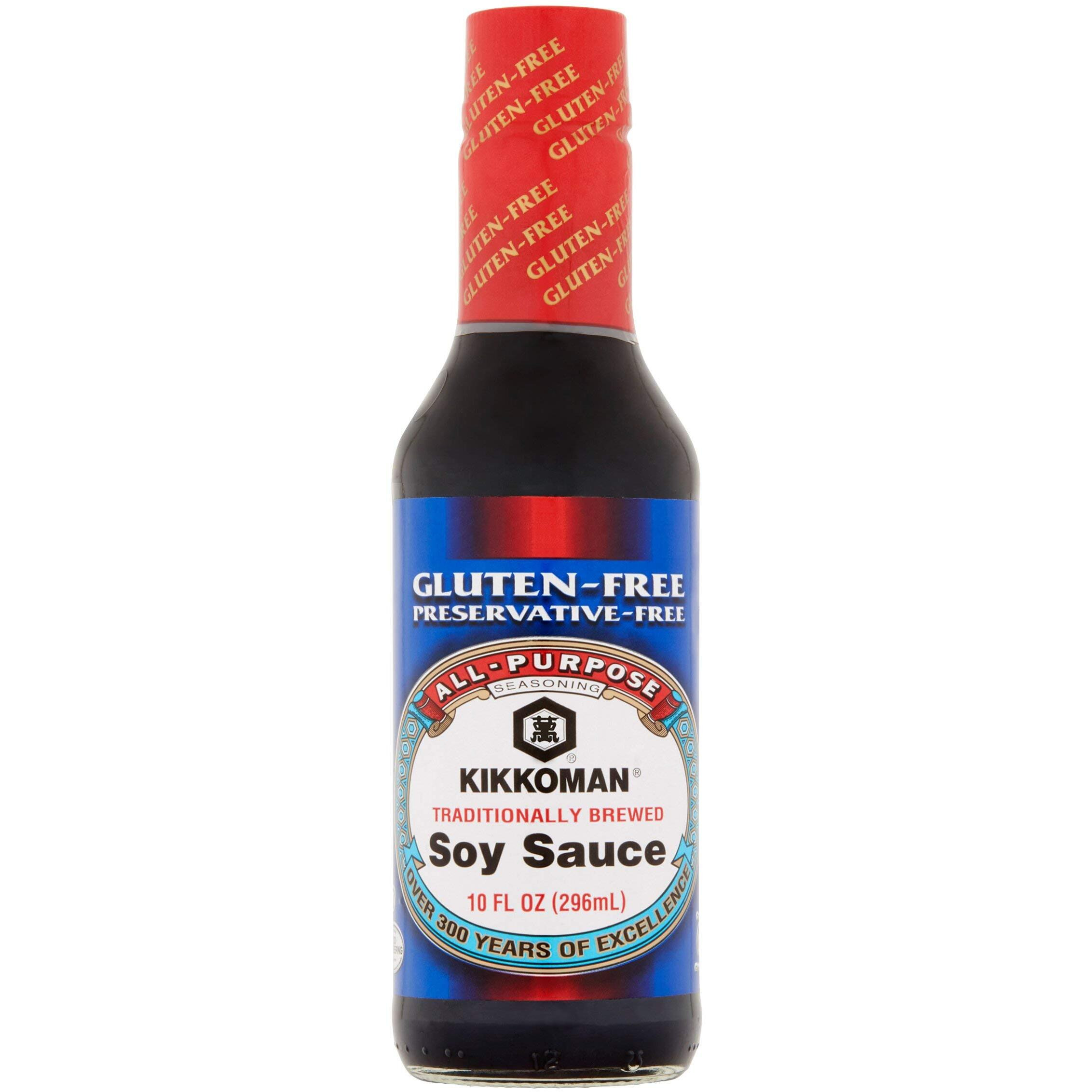 Kikkoman Soy Sauce, Gluten Free, 10 Fl Oz (Pack Of 3)