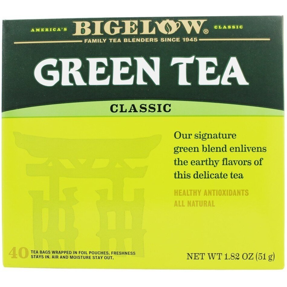 Bigelow Classic Green Tea 1.82 Ounce (Pack Of 6) Case Of Unopened