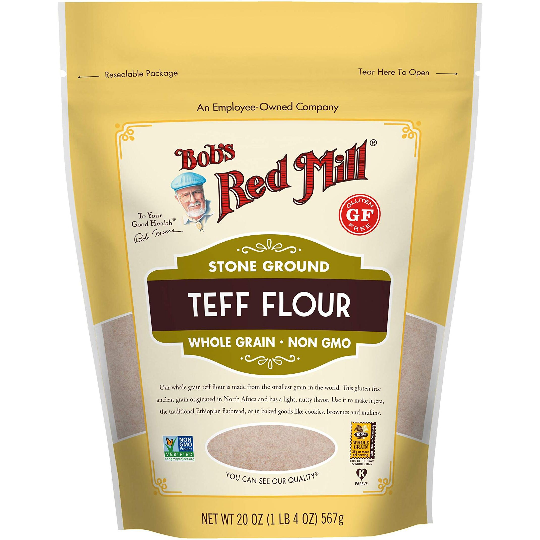 Bob's Red Mill Teff Flour, 20-Ounce (Pack Of 4)