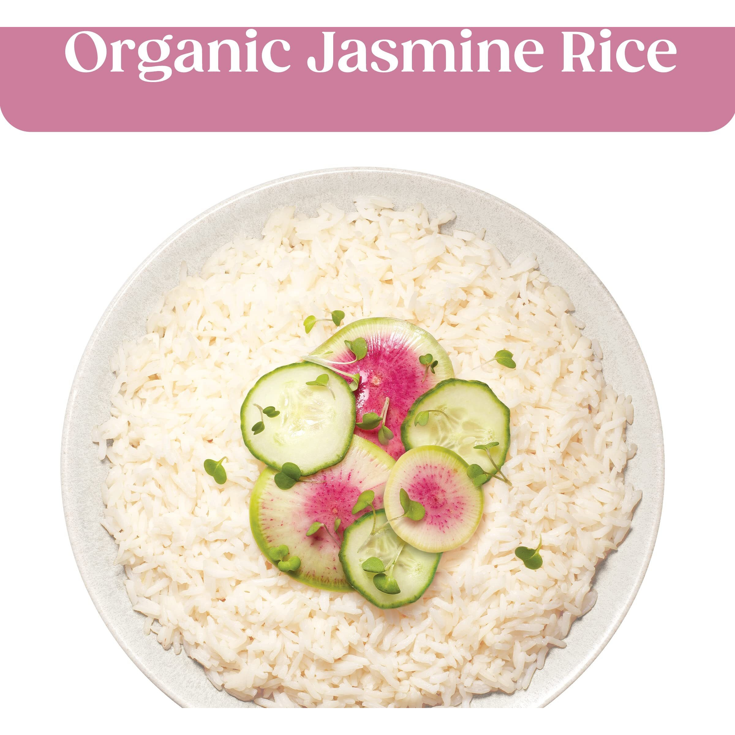 Seeds Of Change Organic Aromatic Jasmine Rice, Microwaveable Ready To Heat. 8.5 Ounces (Pack Of 12)