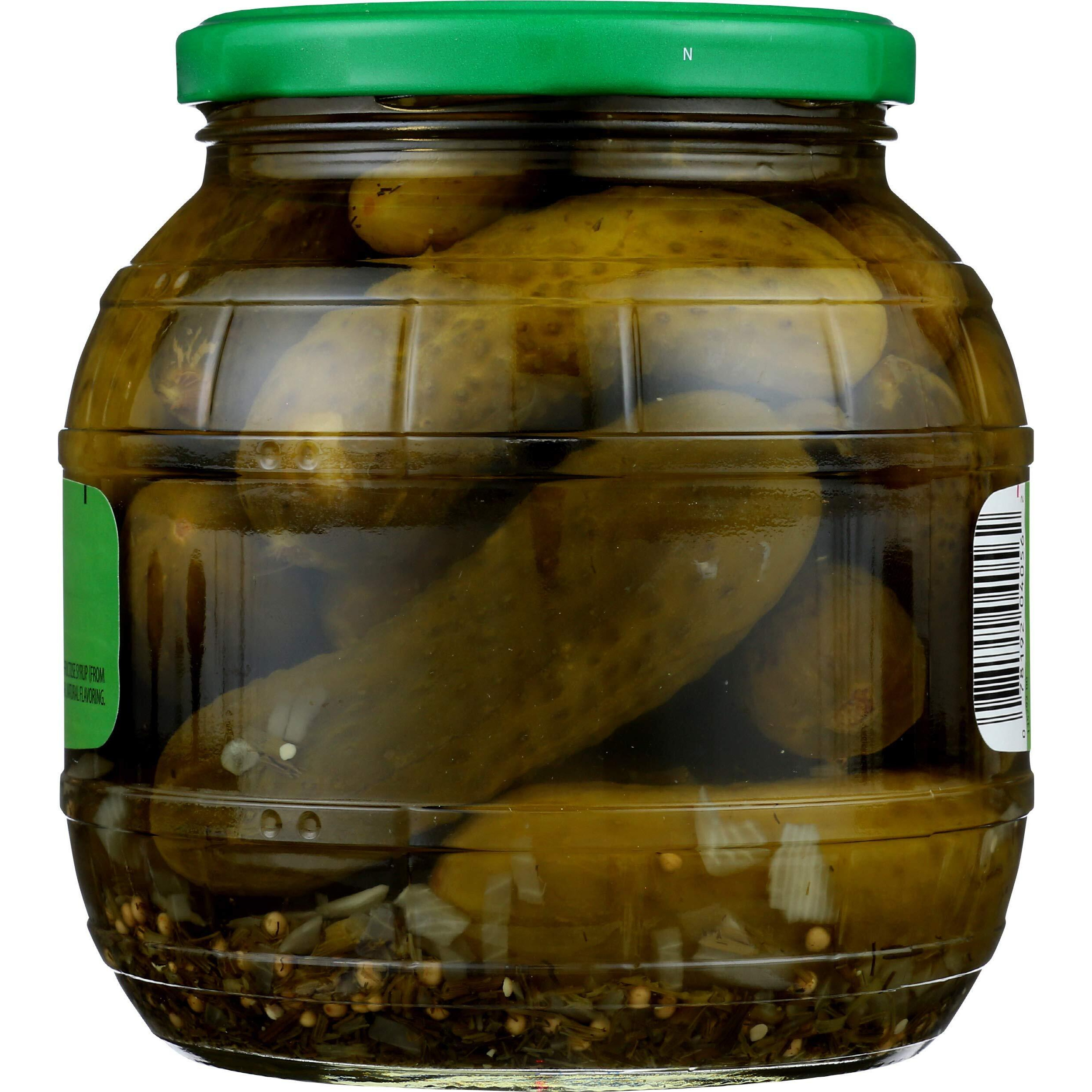Khne, Barrel Gherkins, 35.9 Ounce (Pack Of 6)