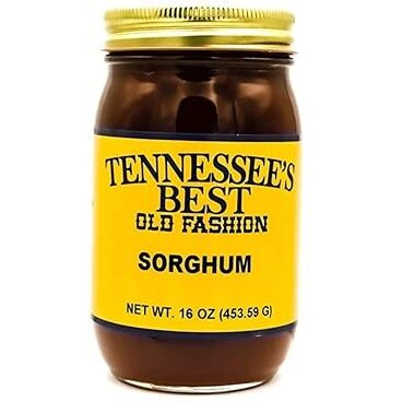 Smoky Mountain Southern Style Sorghum | 100% Pure Sorghum Molasses- 20 Oz Resealable Glass Jar