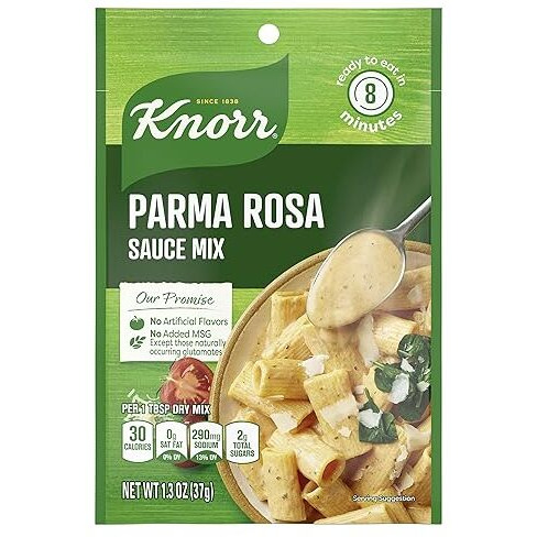 Knorr Sauce Mix Creamy Pasta Sauce For Simple Meals And Sides Parma Rosa No Artificial Flavors, No Added Msg 1.3 Oz, Pack Of 24