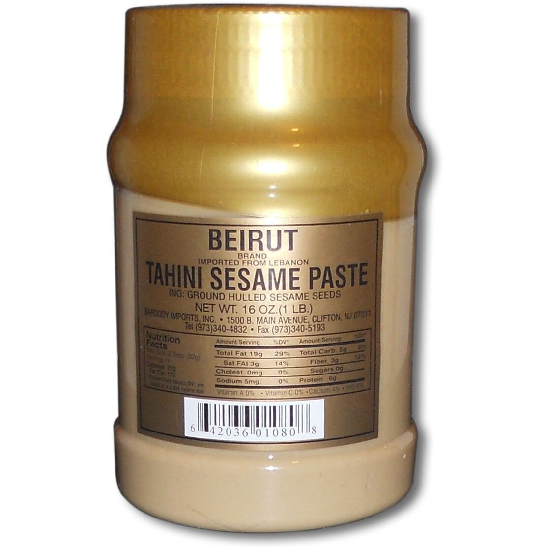 Beirut Tahini Sesame Paste 16Oz