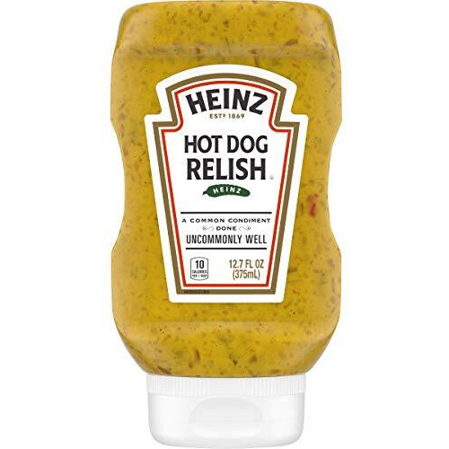 Heinz Hot Dog Relish, 12.7 Fl Oz Bottle
