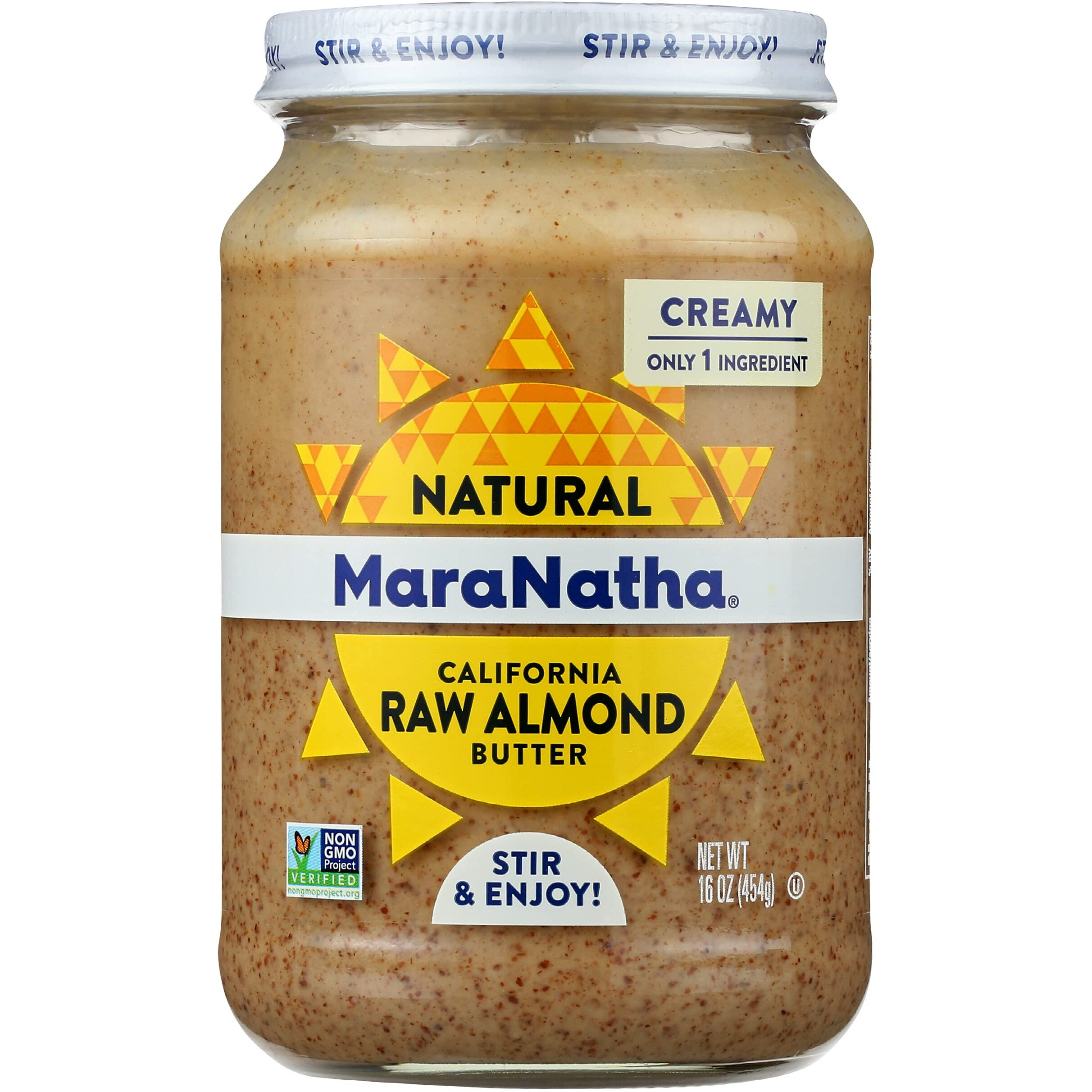 Maranatha Almond Btr Raw Ns 16-Ounce