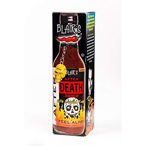 After Death Sauce With Liquid Rage And Skull Key Chain