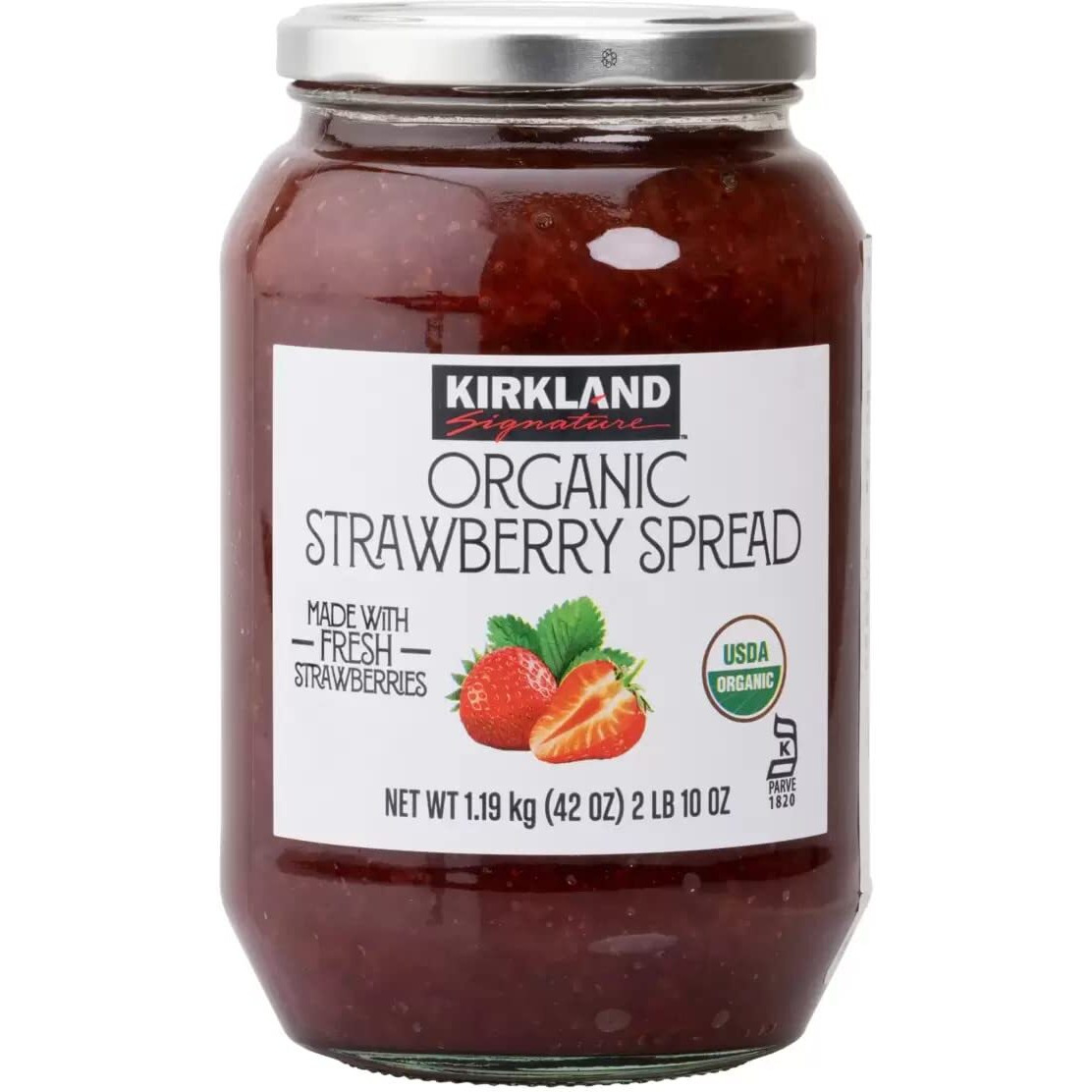 Kirkland Signature Organic Strawberry Spread, 42 Ounce