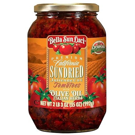35 Oz Bella Sun Luci Sun Dried Tomatoes Julienne Cut In Olive Oil