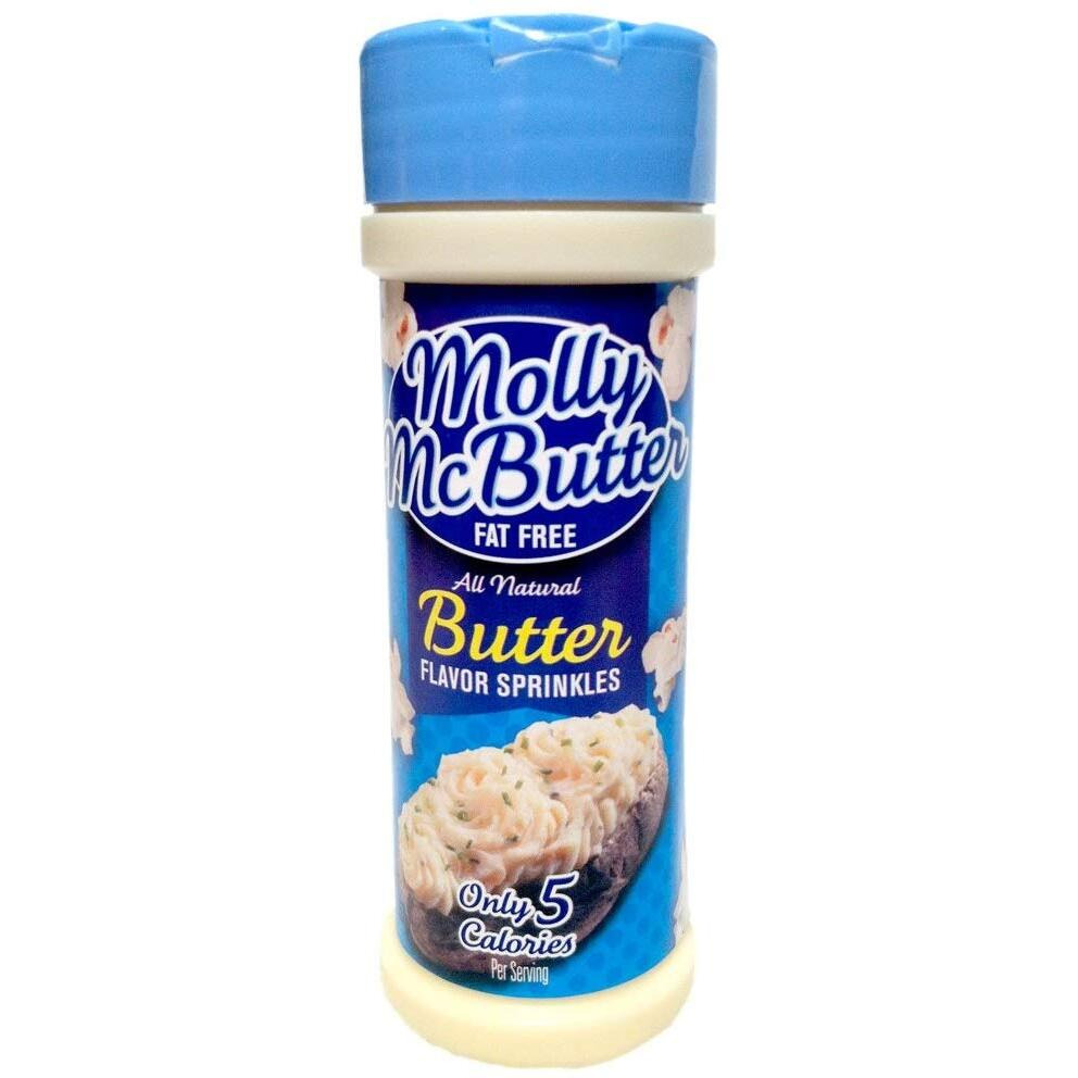 Molly Mcbutter, Natural Butter Flavor Sprinkles, 2Oz Container (Pack Of 3)