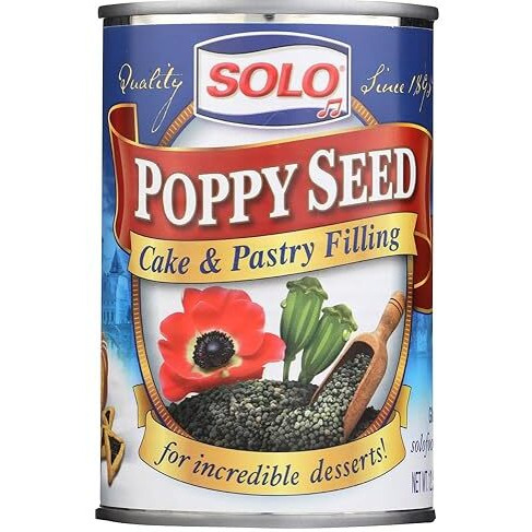 Poppy Seed Cake & Pastry Filling By Solo