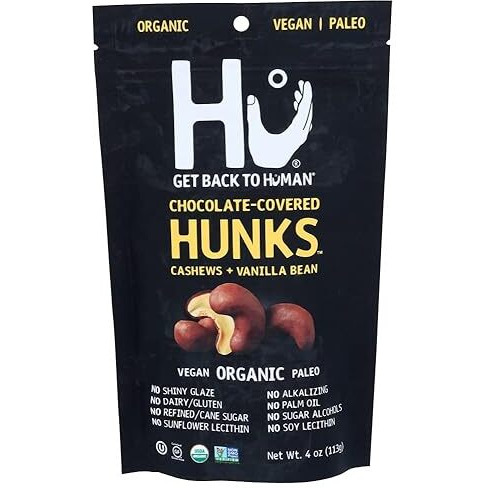 Hu Kitchen Chocolate Covered Cashews, 4 Oz