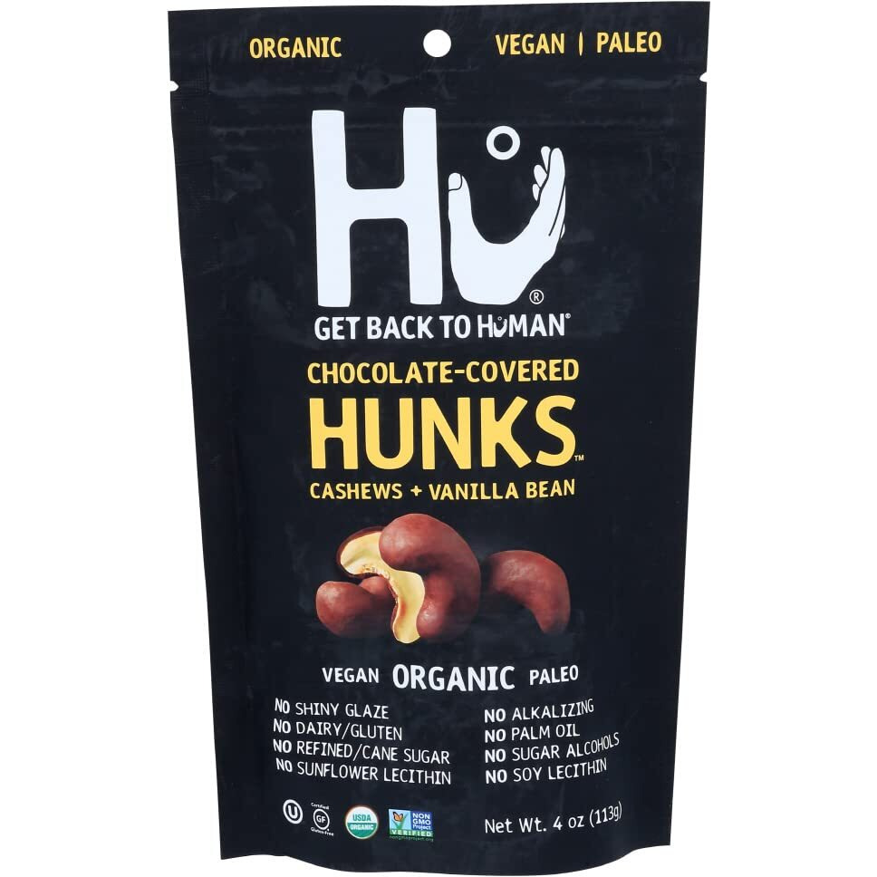 Hu Kitchen Chocolate Covered Cashews, 4 Oz