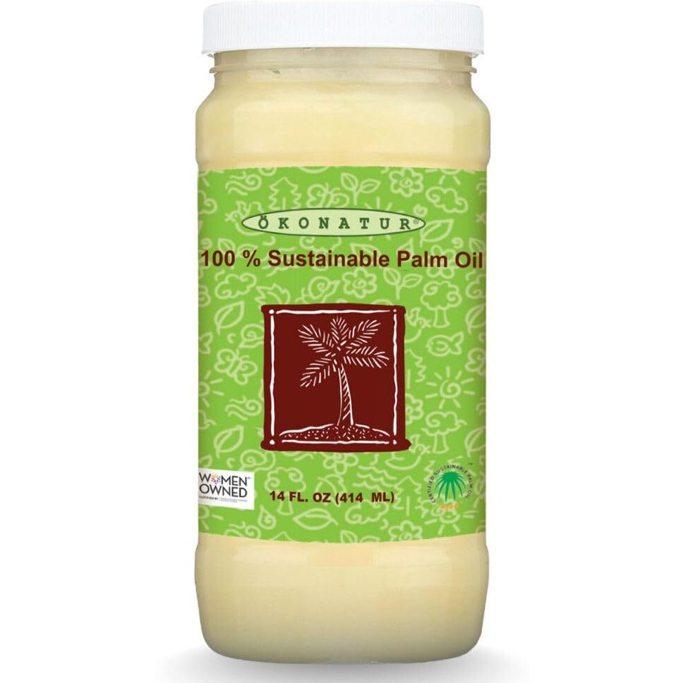100% Sustainable Palm Oil | Rspo Certified |Food Grade | Not Hydrogenated | For Cooking, Baking And Soap Making -14 Fl Oz