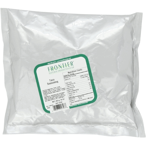 Frontier Natural Products Bg13228 Frontier Taco Seasoning - 1X1Lb