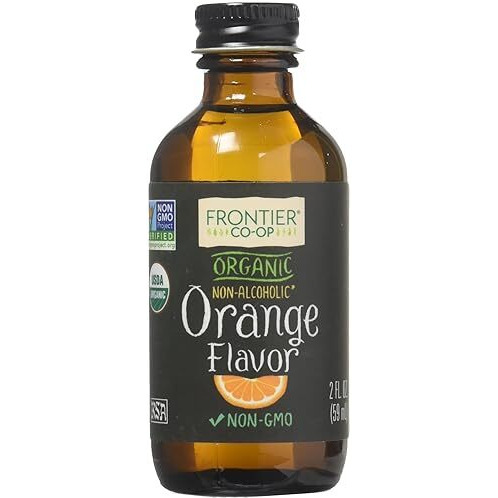 Frontier Organic Orange Flavor, 2 Fz