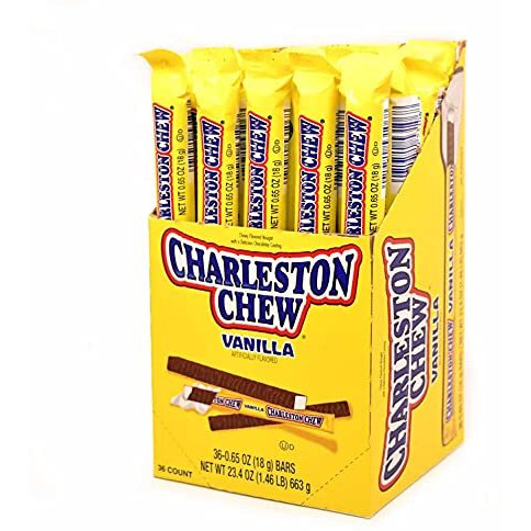 Charleston Chew .65 Oz. Bars, Vanilla, 36-Count Box