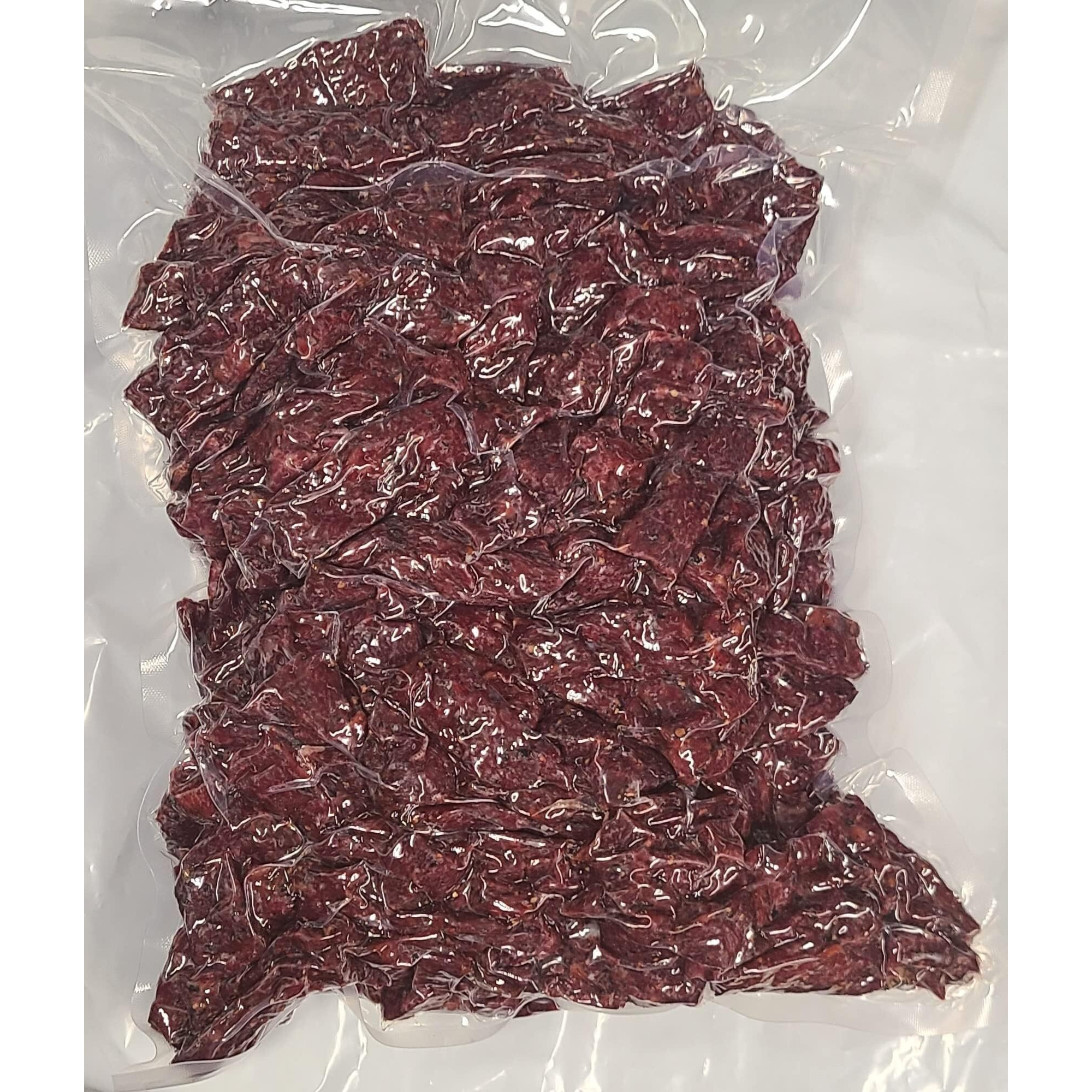 Dakota Trails Kippered Beef Jerky Peppered Flavor Large Bulk Bag, 10 Lbs